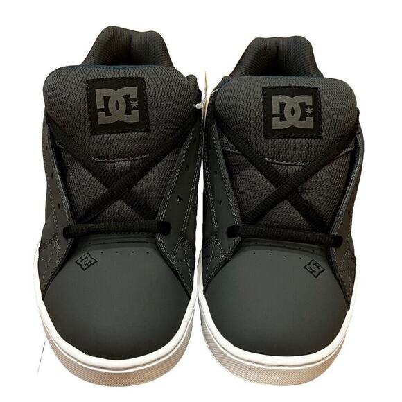 NEW DC Shoes NET Chunky Skater Shoes Size 10.5 Men’s Gray Lace Up - Picture 7 of 9